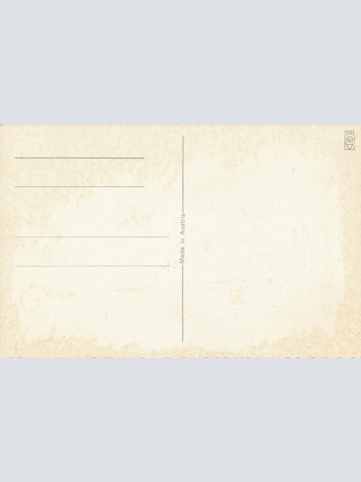 Motiv - Karte gruß vom Nikolaus mit Kind Ansichtskarte (14051)