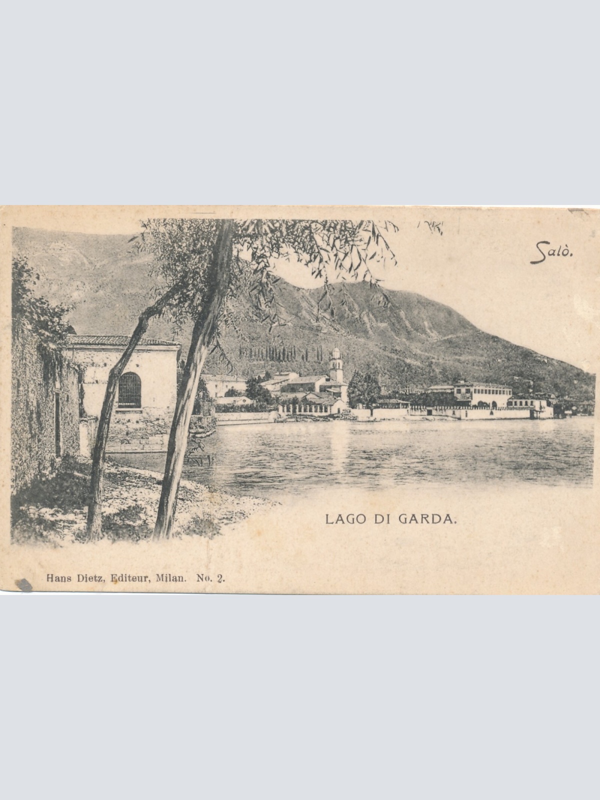 AK aus Lago di Garda Italien Ansichtskarte (14292)