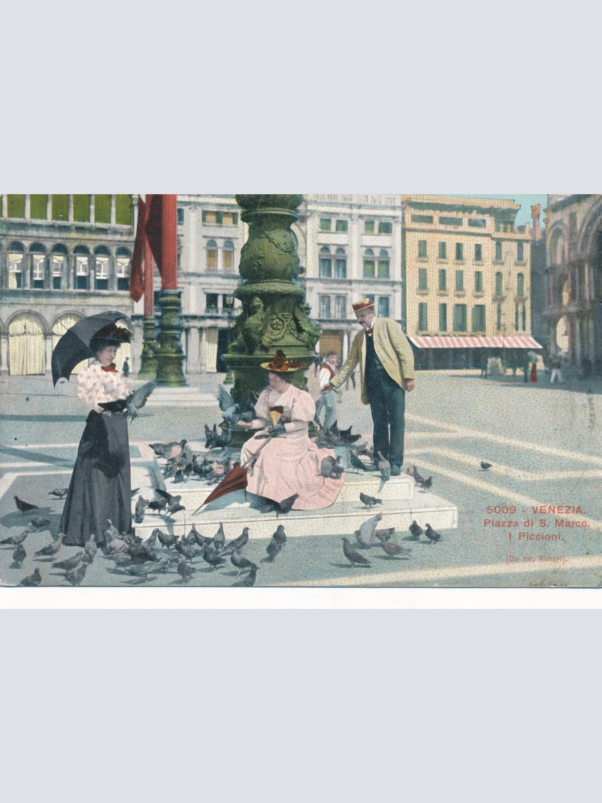 AK aus Venezia Piazza di S. Marco Italien Ansichtskarte (14293)