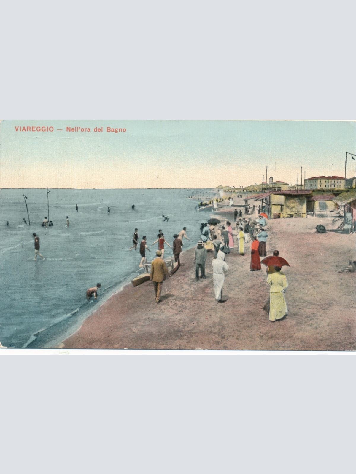 AK aus Viareggio Nell del Bagno Italien Ansichtskarte (14294)