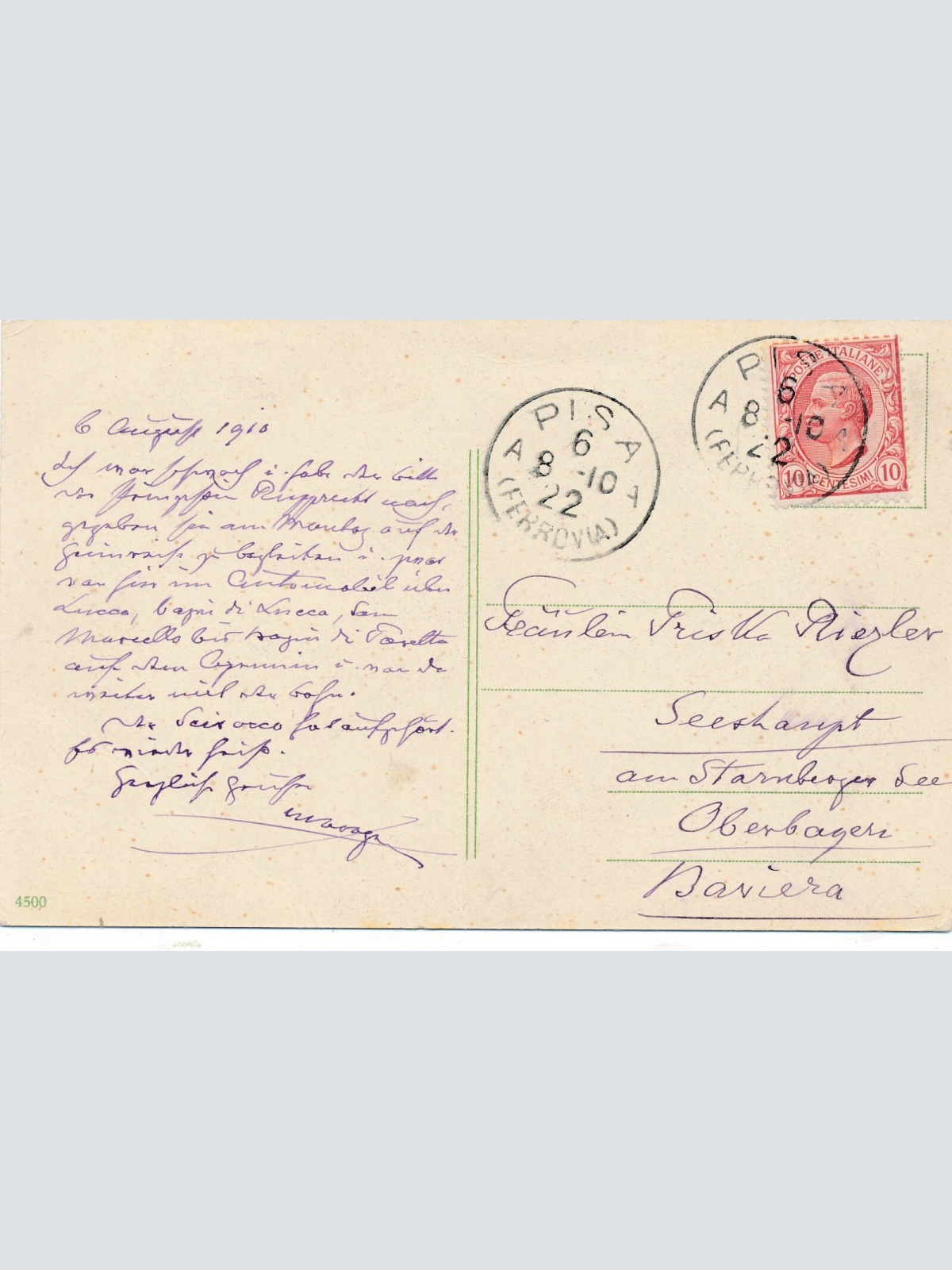 AK aus Viareggio Nell del Bagno Italien Ansichtskarte (14294)