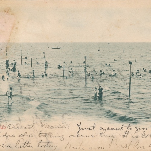 AK aus Venezia Bagni di Lido Italien Ansichtskarte (14295)