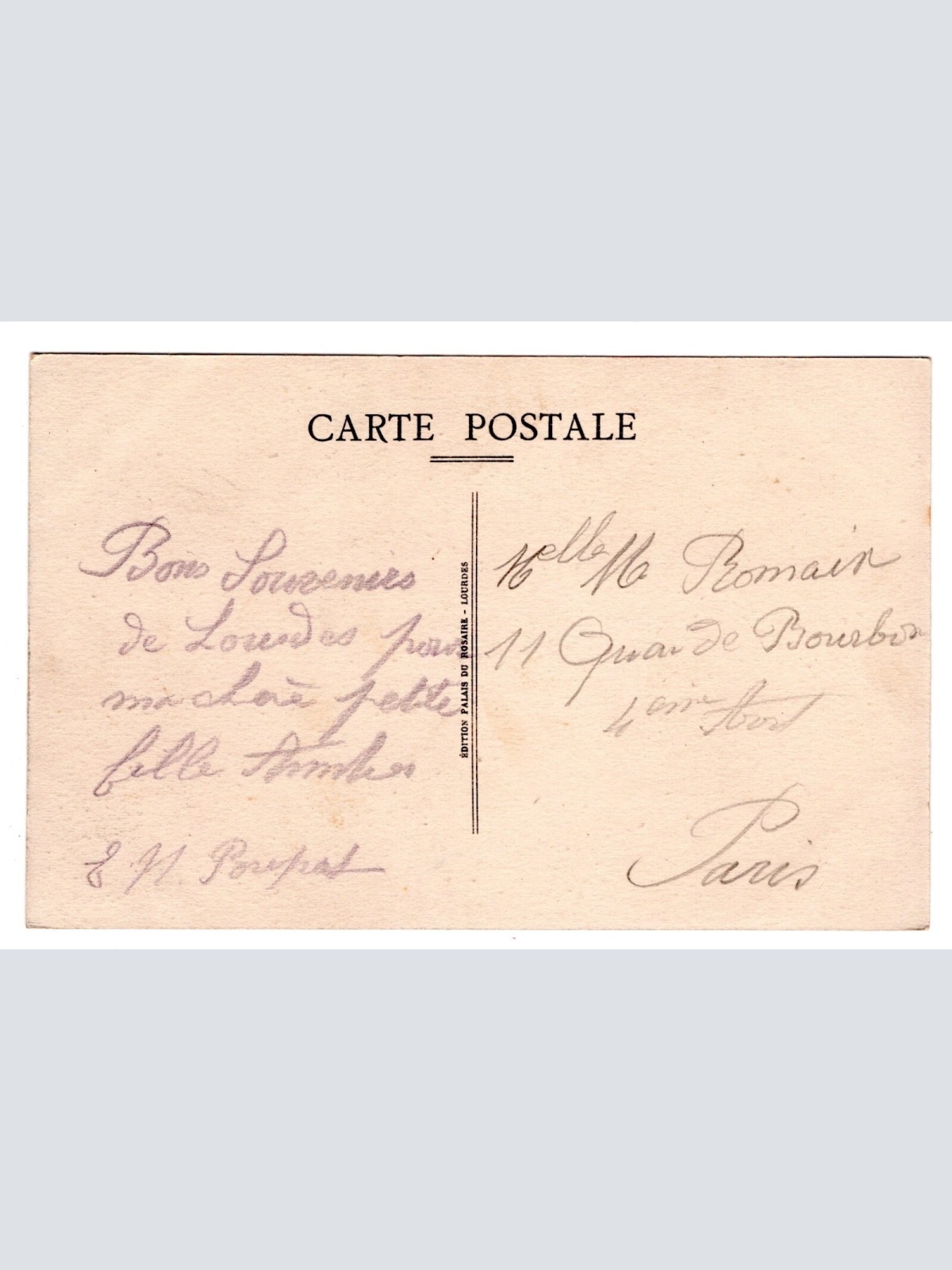 AK, Lourdes, Frankreich, Ansichtskarte (S5223)