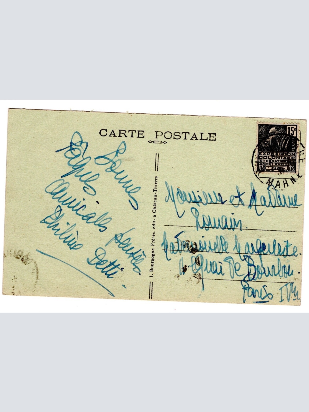 AK, Épernay, Frankreich, Ansichtskarte (S5224)