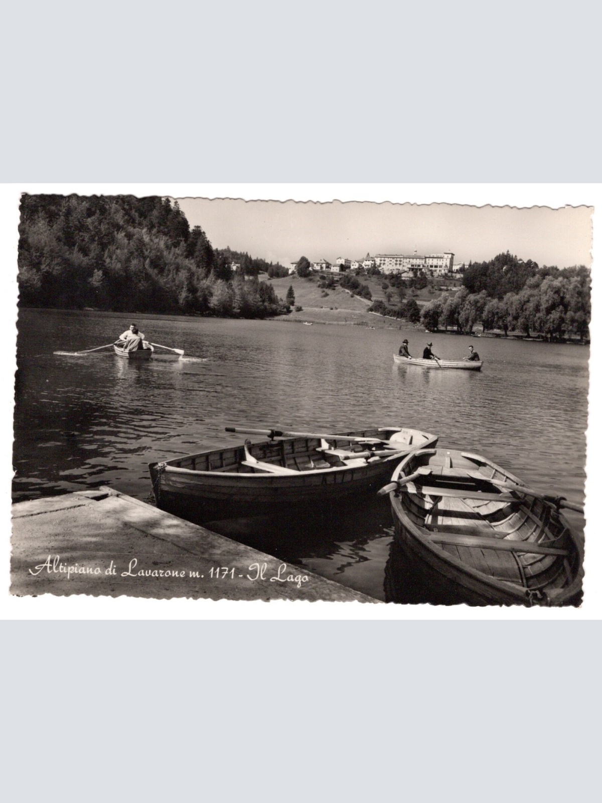 AK, Altipiano di Lavarone, il Lago, Italien, Ansichtskarte (S5243)