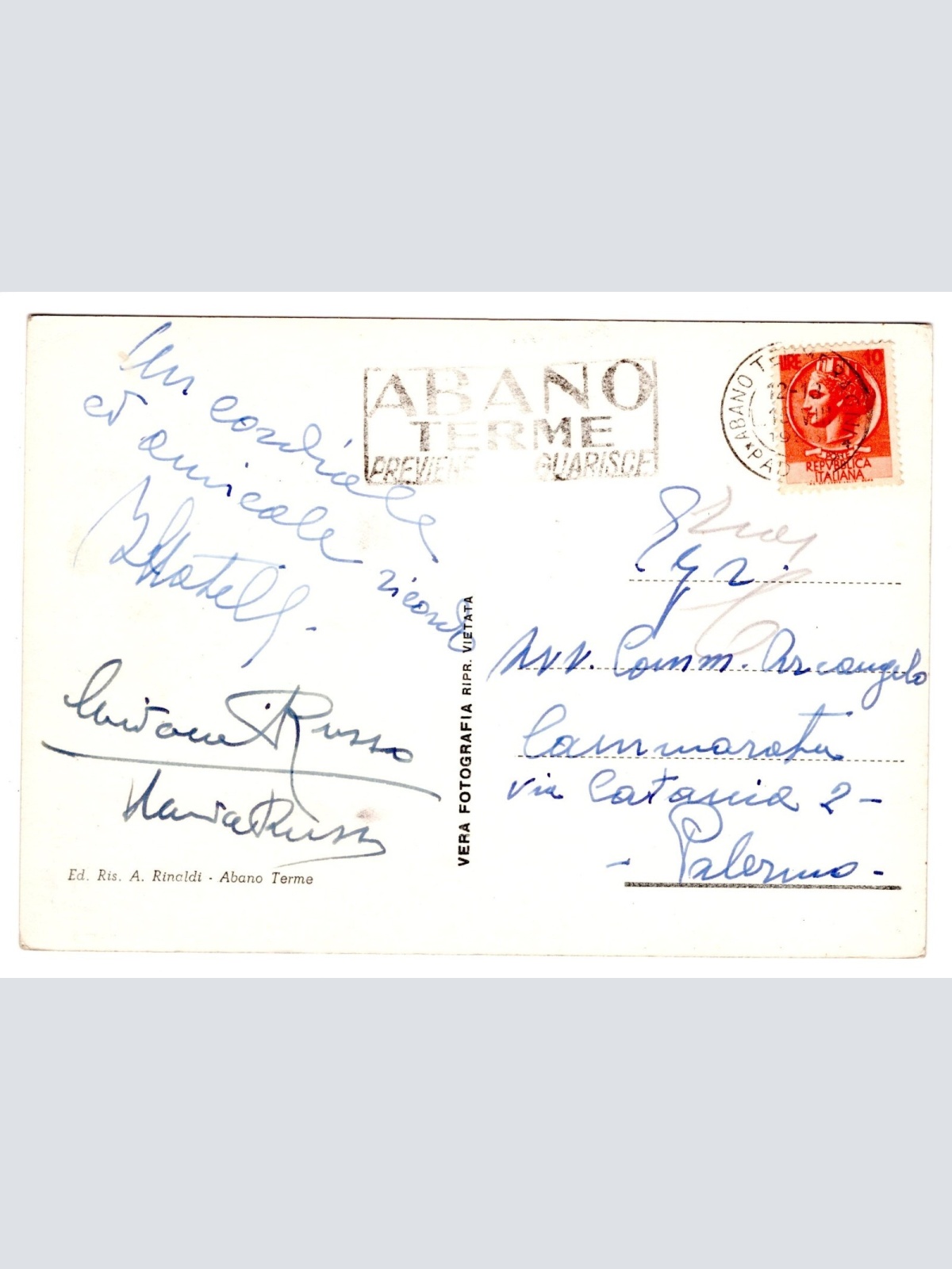 AK, Abano Terme, Italien, Ansichtskarte (S5251)
