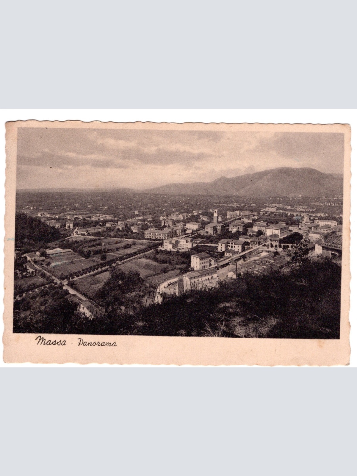 AK, Massa, Panorama, Italien, Ansichtskarte (S5295)