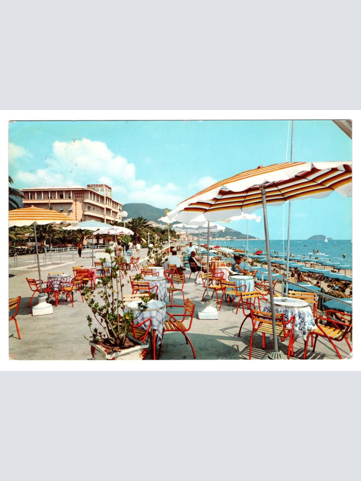 AK, Riviera dei Fiori, Alassio, Italien, Ansichtskarte (S5298)