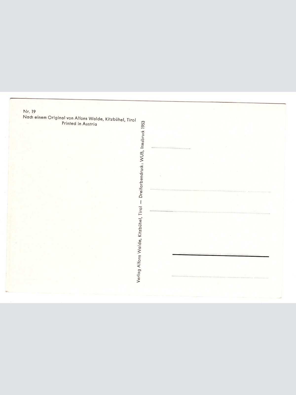 AK, Alpensommer, A. Walde, Ansichtskarte (S5332)