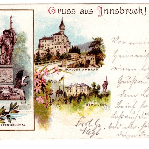 AK, Litho, Innsbruck, Tirol, Ansichtskarte (S5336)