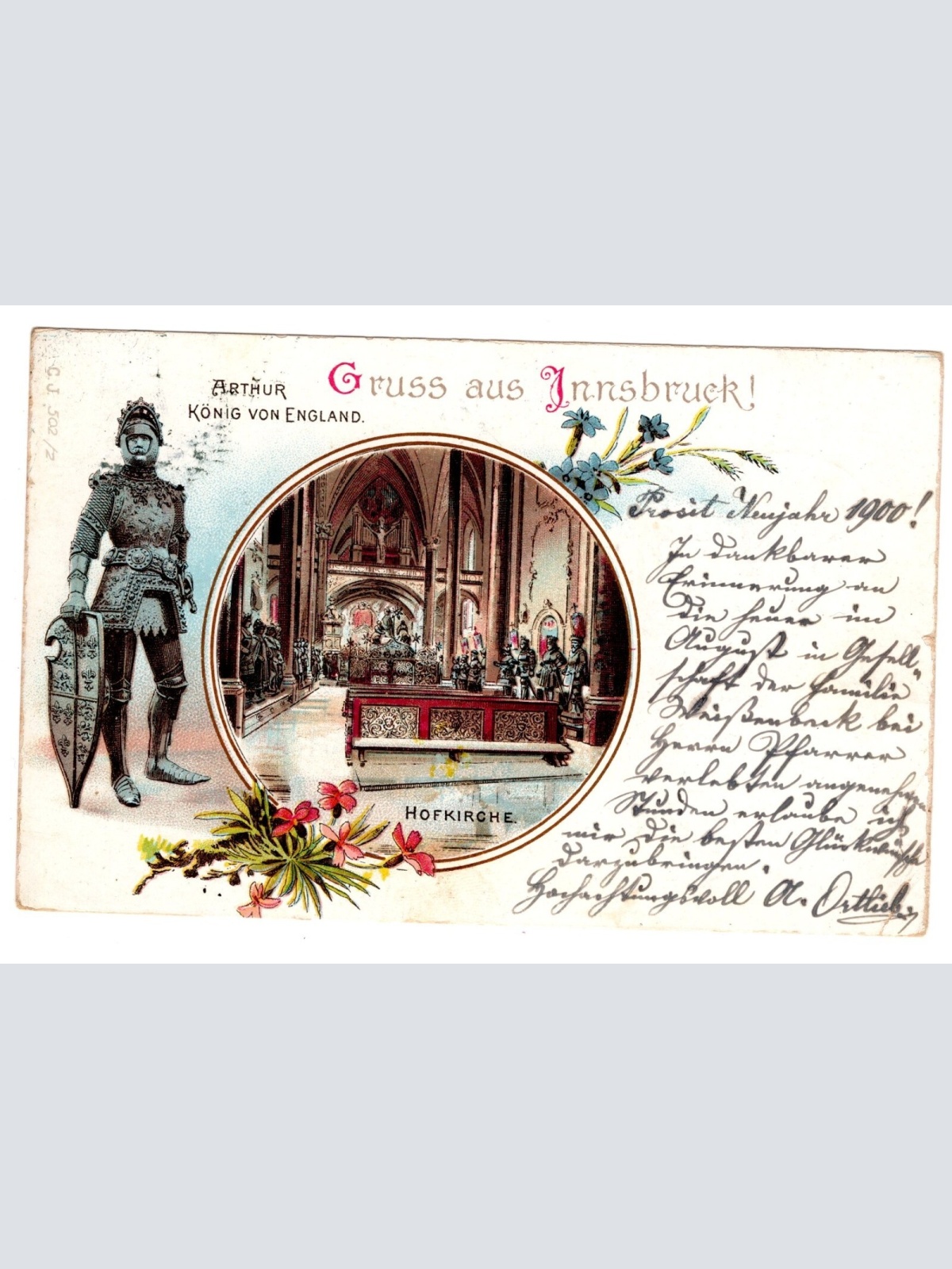 AK, Litho, Innsbruck, Tirol, Ansichtskarte (S5337)