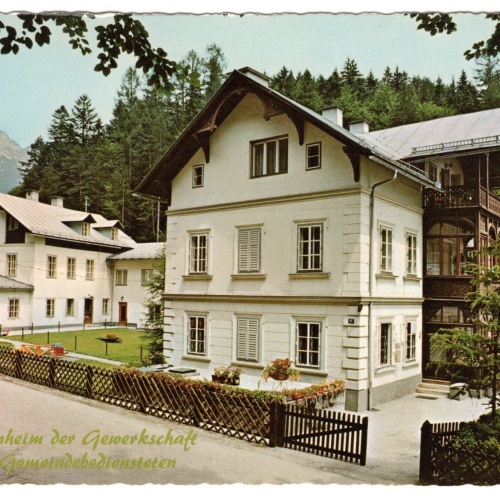 AK, Ferienheim der Gewerkschaft, Bad Aussee, Steiermark, Ansichtskarte (S5343)