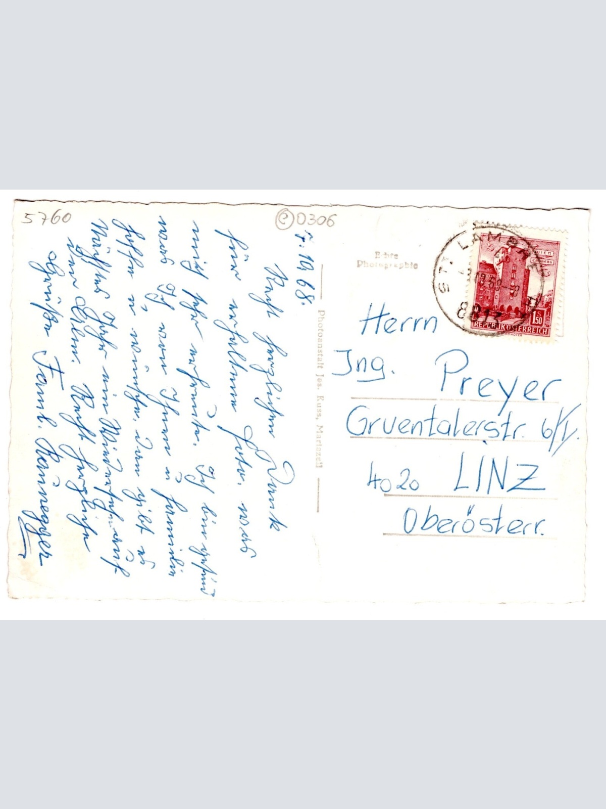 AK, St. Lambrecht, Steiermark, Ansichtskarte (S5344)