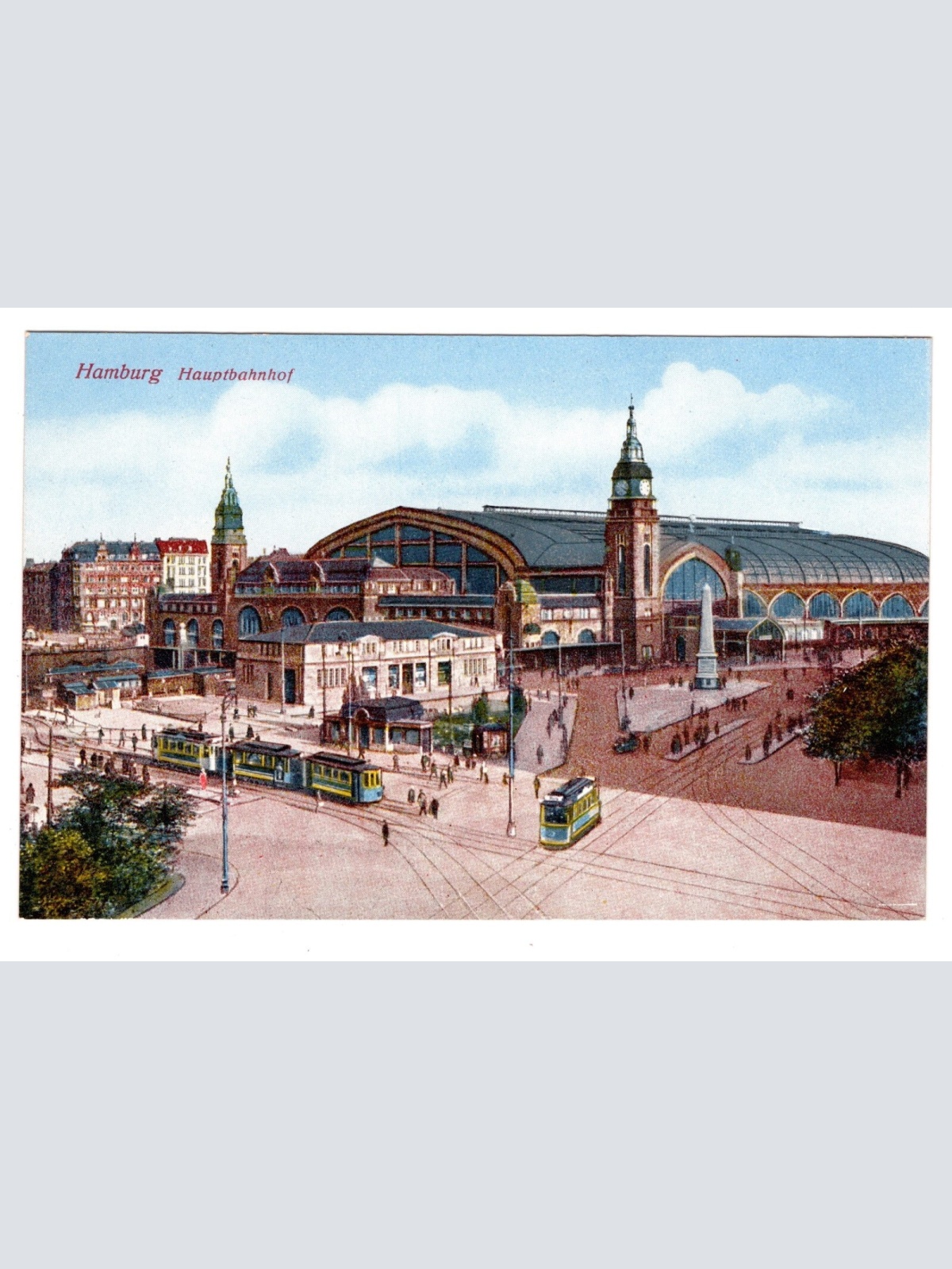 AK, Hamburg, Hauptbahnhof, Ansichtskarte (S5389)