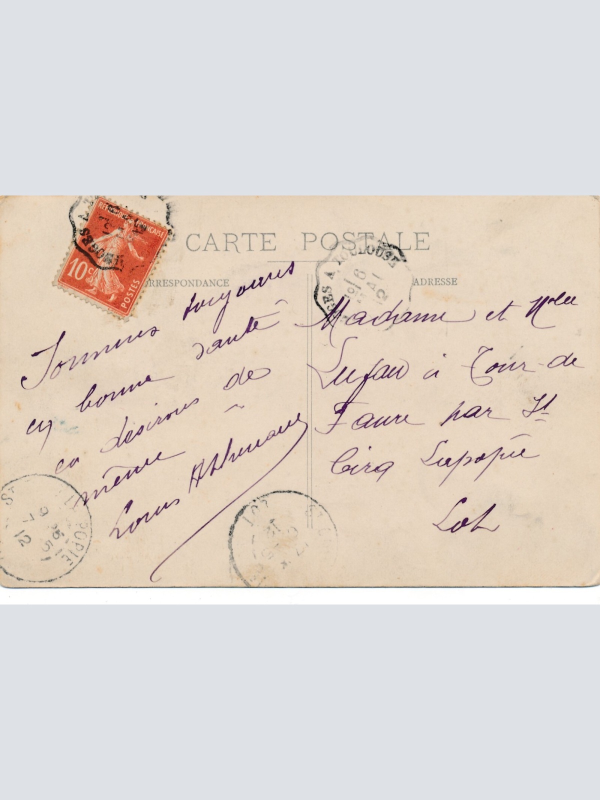 AK aus Brive Frankreich Ansichtskarte (14098)