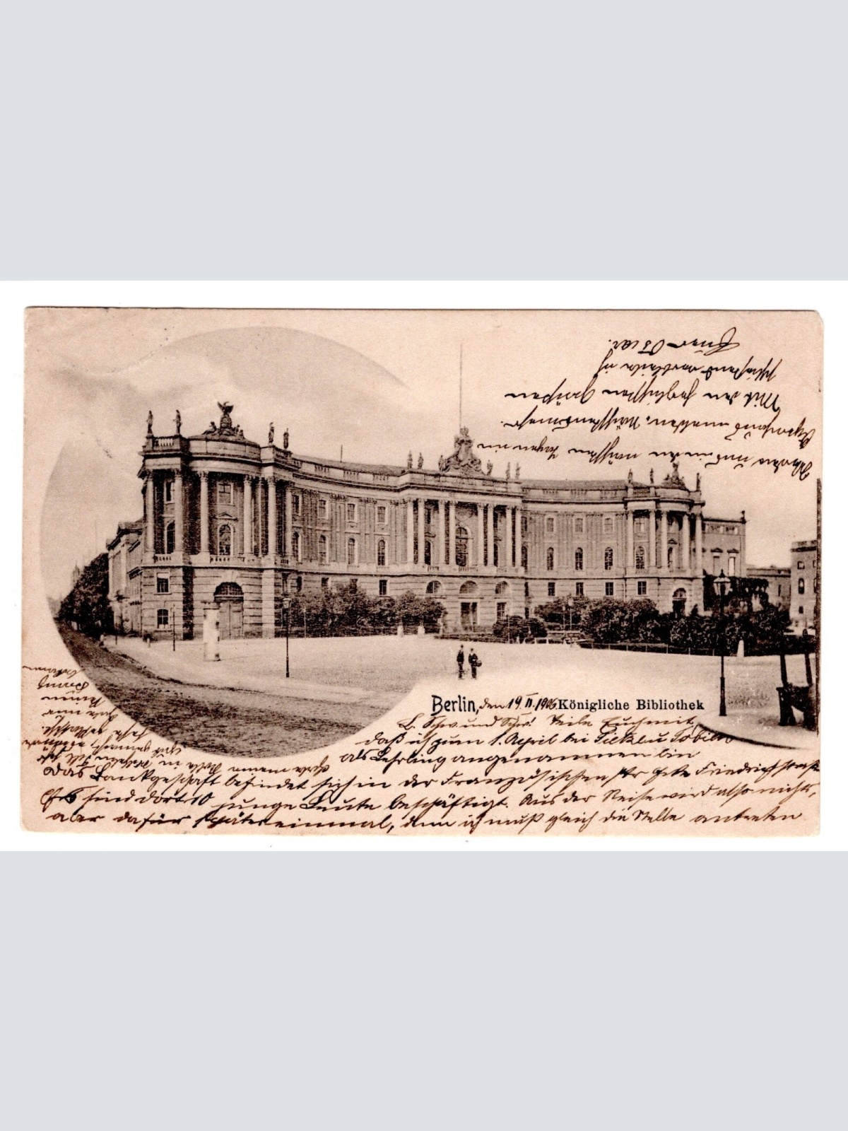 AK, Berlin, Königliche Bibliothek, Ansichtskarte (S5415)