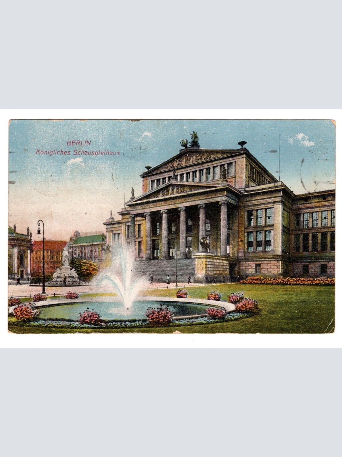 AK, Berlin, Königliches Schauspielhaus, Ansichtskarte (S5418)