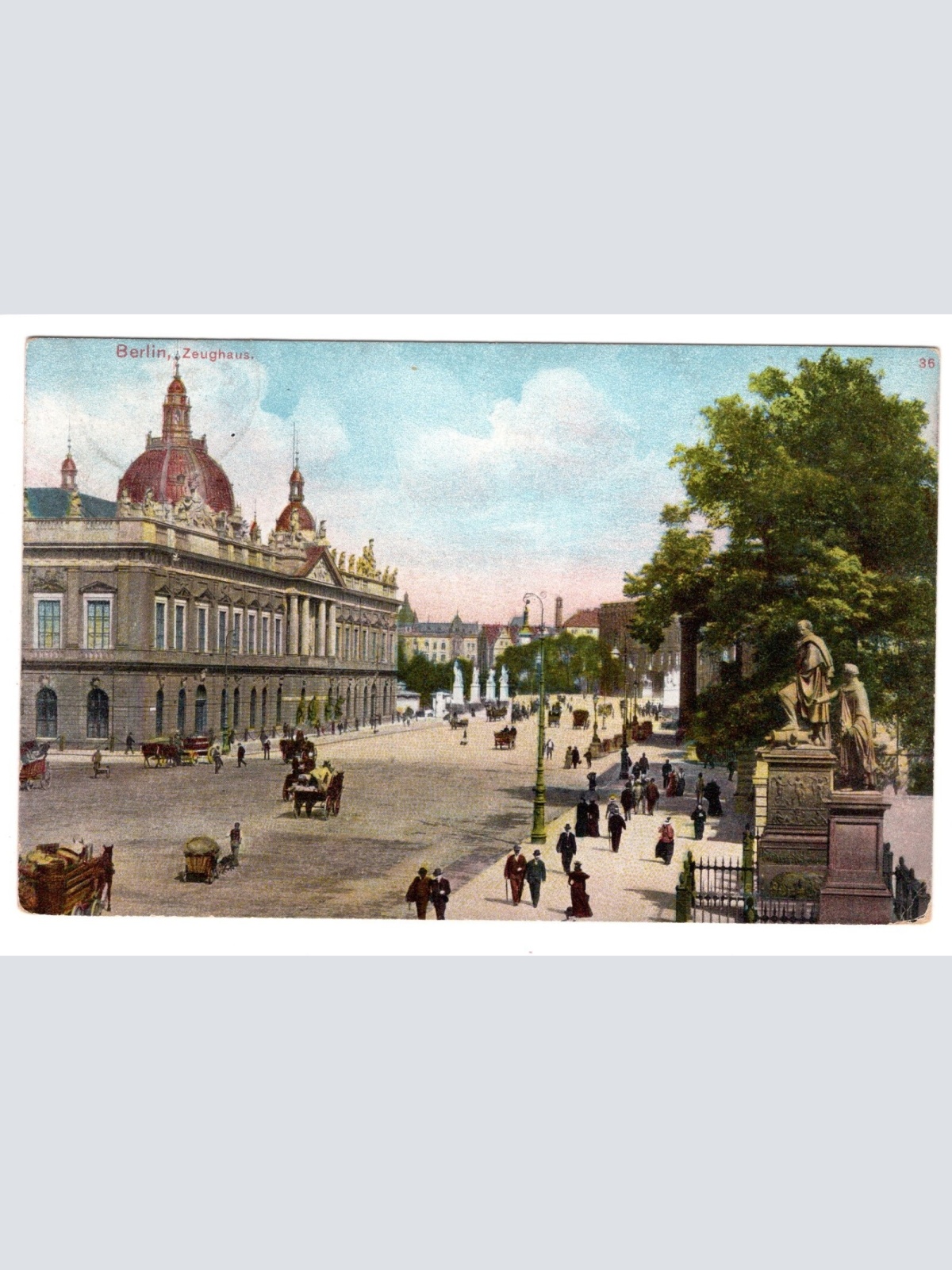 AK, Berlin, Zeughaus, Ansichtskarte (S5420)