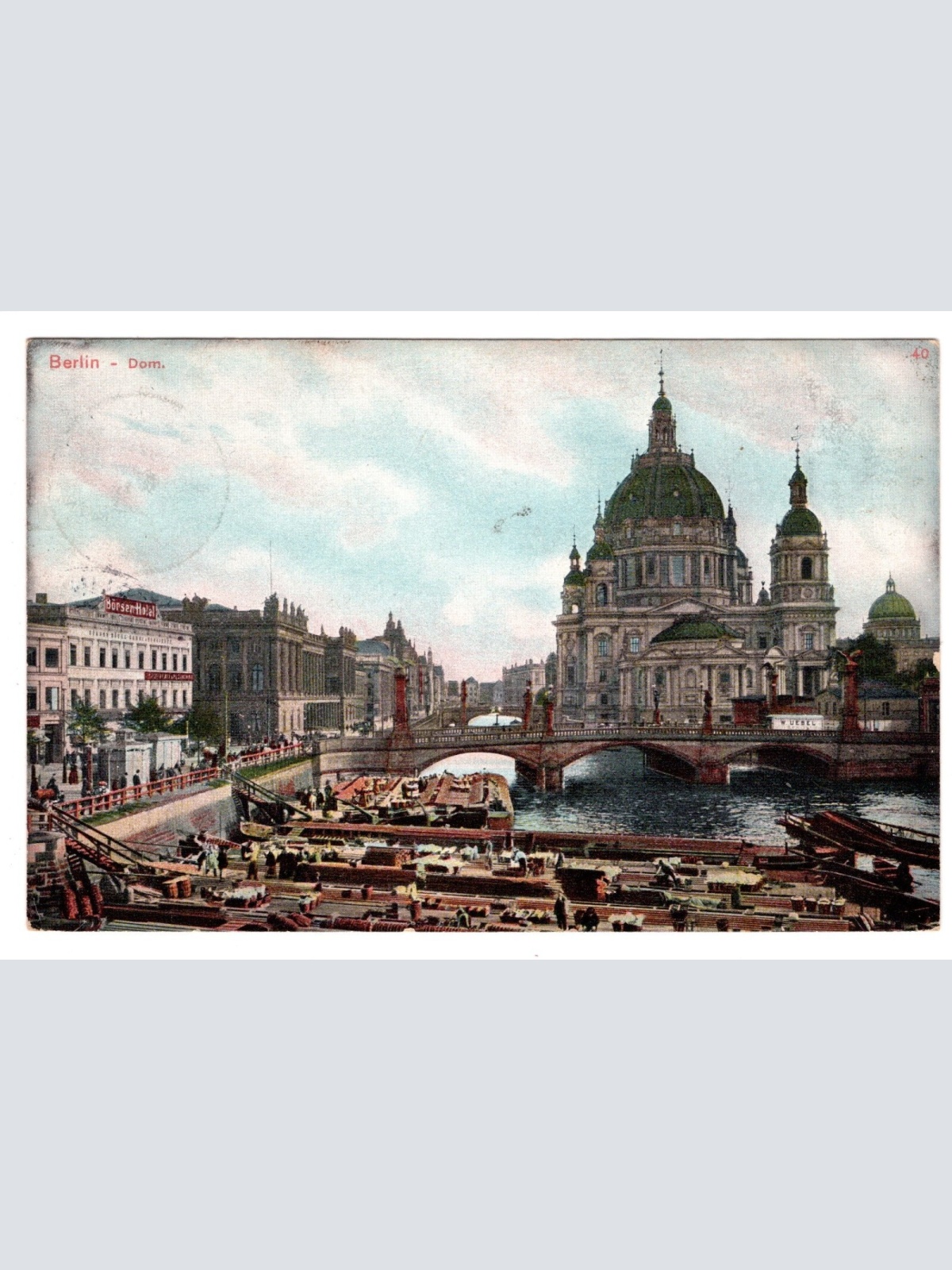 AK, Berlin, Dom, Ansichtskarte (S5427)