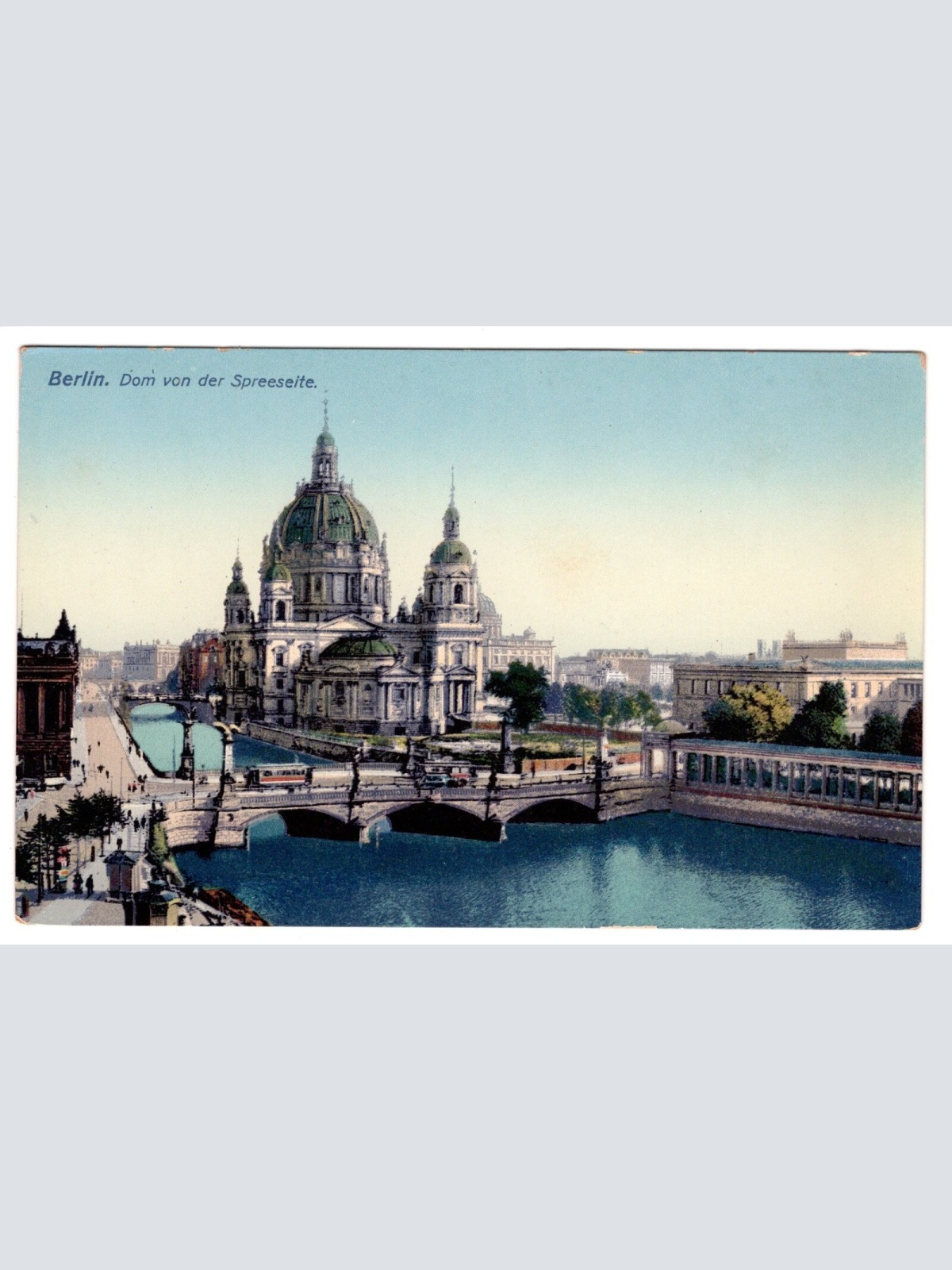 AK, Berlin, Dom von der Spreeseite, Ansichtskarte (S5432)