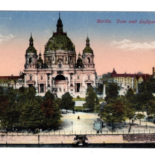 AK, Berlin, Dom und Lustgarten, Ansichtskarte (S5434)