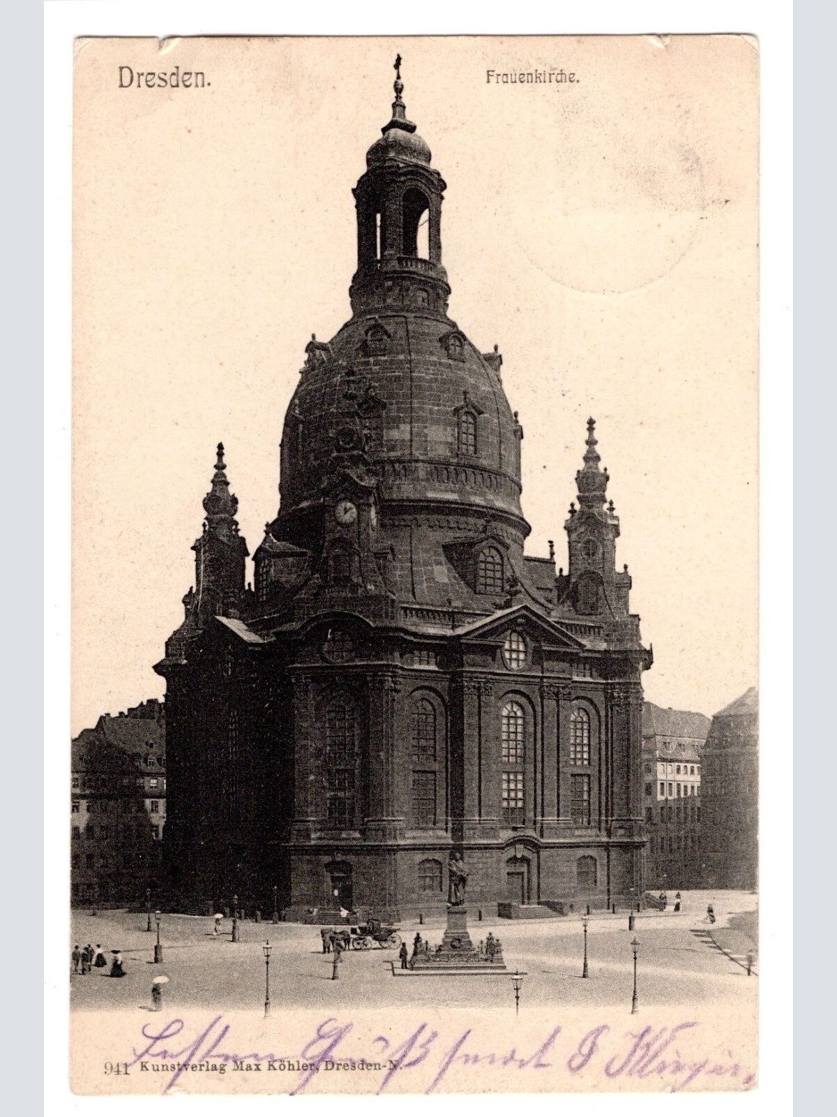 AK, Dresden, Sachsen, Frauenkirche, Ansichtskarte (S5463)