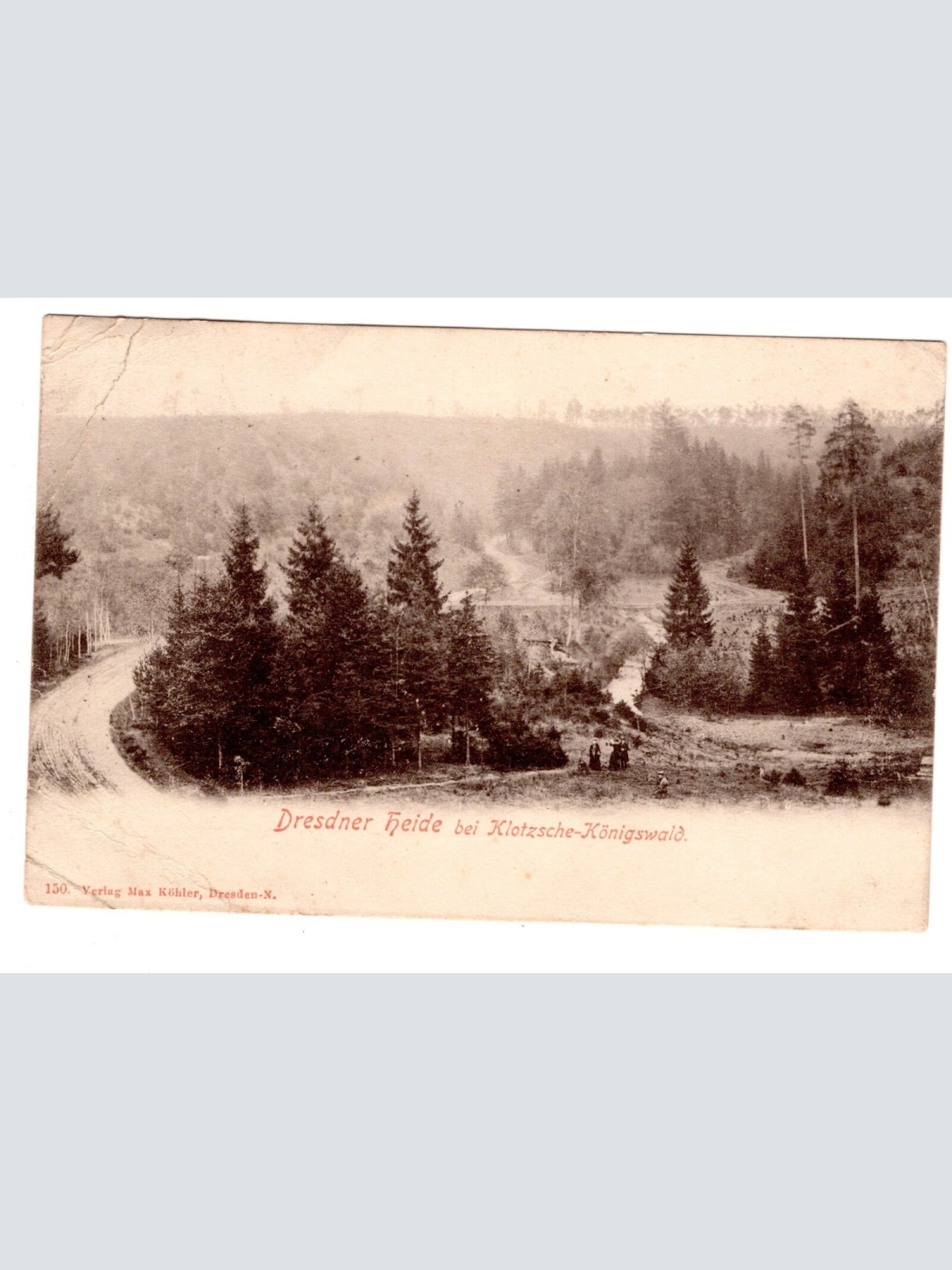 AK, Dresden, Sachsen, Dresdner Heide, Ansichtskarte (S5476)