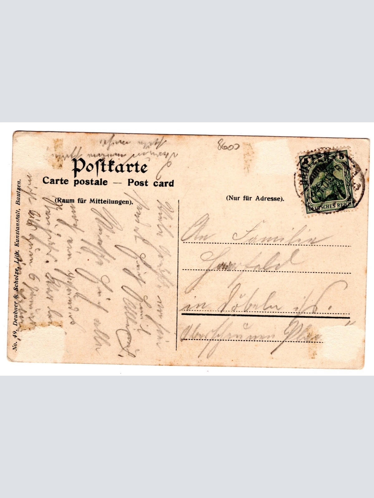 AK, Bautzen, Sachsen, Ansichtskarte (S5498)