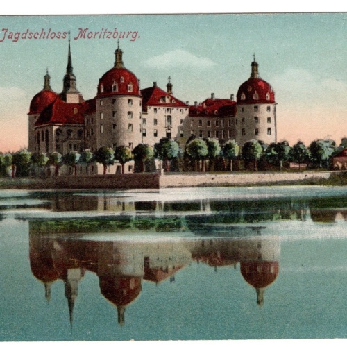 AK, Kgl. Jagdschloss Moritzburg, Sachsen, Ansichtskarte (S5515)