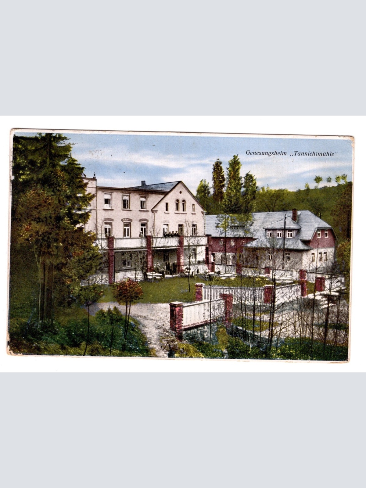 AK, Genesungsheim Tännichtmühle, Sachsen, Ansichtskarte (S5537)