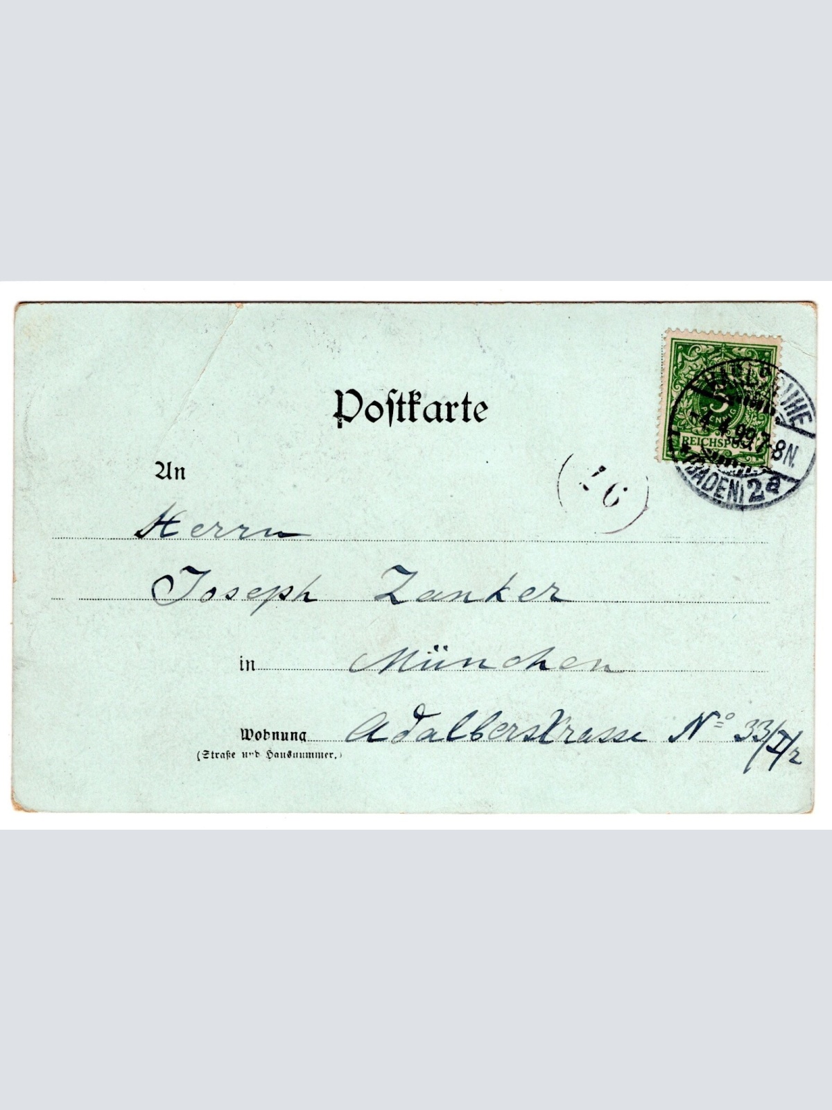 AK, Karlsruhe, Schloss Residenz, Baden-Württemberg, Litho, Ansichtskarte (S5574)