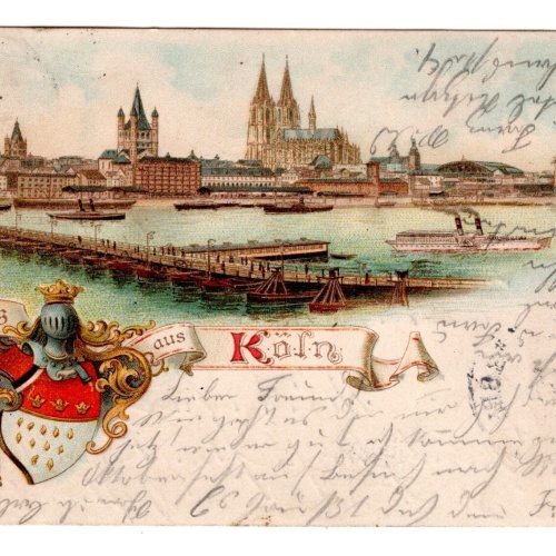 AK, Köln, Nordrhein-Westfalen, Litho, Ansichtskarte (S5576)