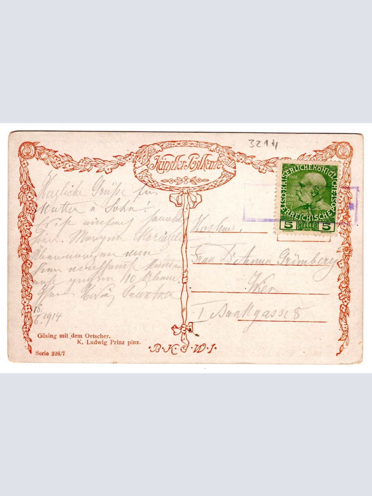 AK, Gösing an der Mariazeller Bahn, Niederösterreich, Ansichtskarte (S5599)