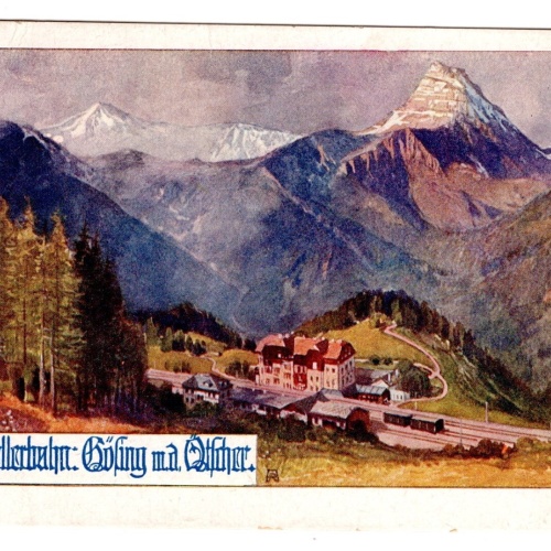 AK, Mariazellerbahn, Gösing, Niederösterreich, Ansichtskarte (S5610)