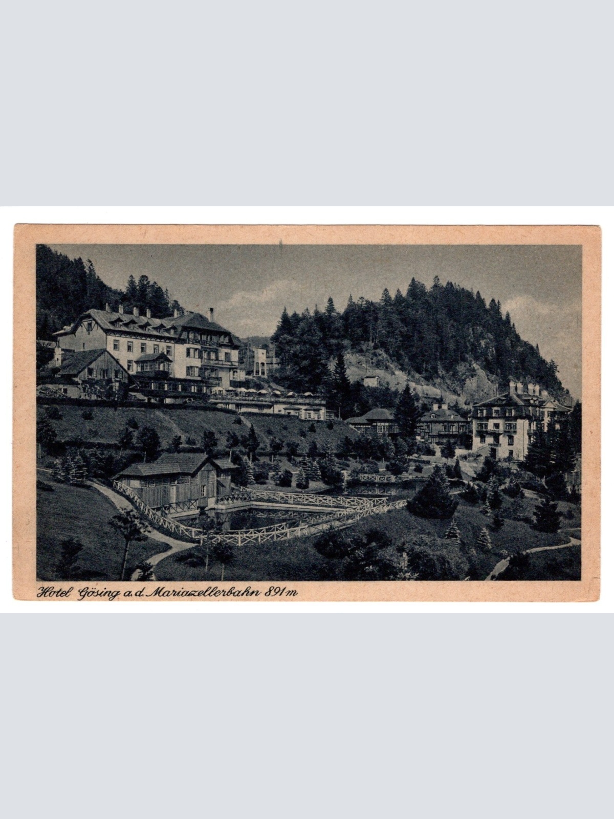 AK, Mariazellerbahn, Gösing, Niederösterreich, Ansichtskarte (S5613)