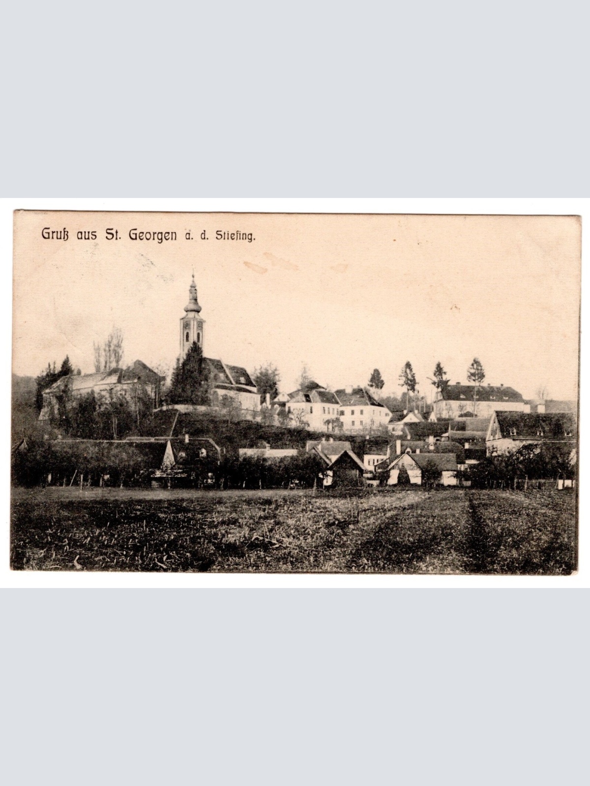 AK, Sankt Georgen an der Stiefing, Steiermark, Ansichtskarte (S5614)