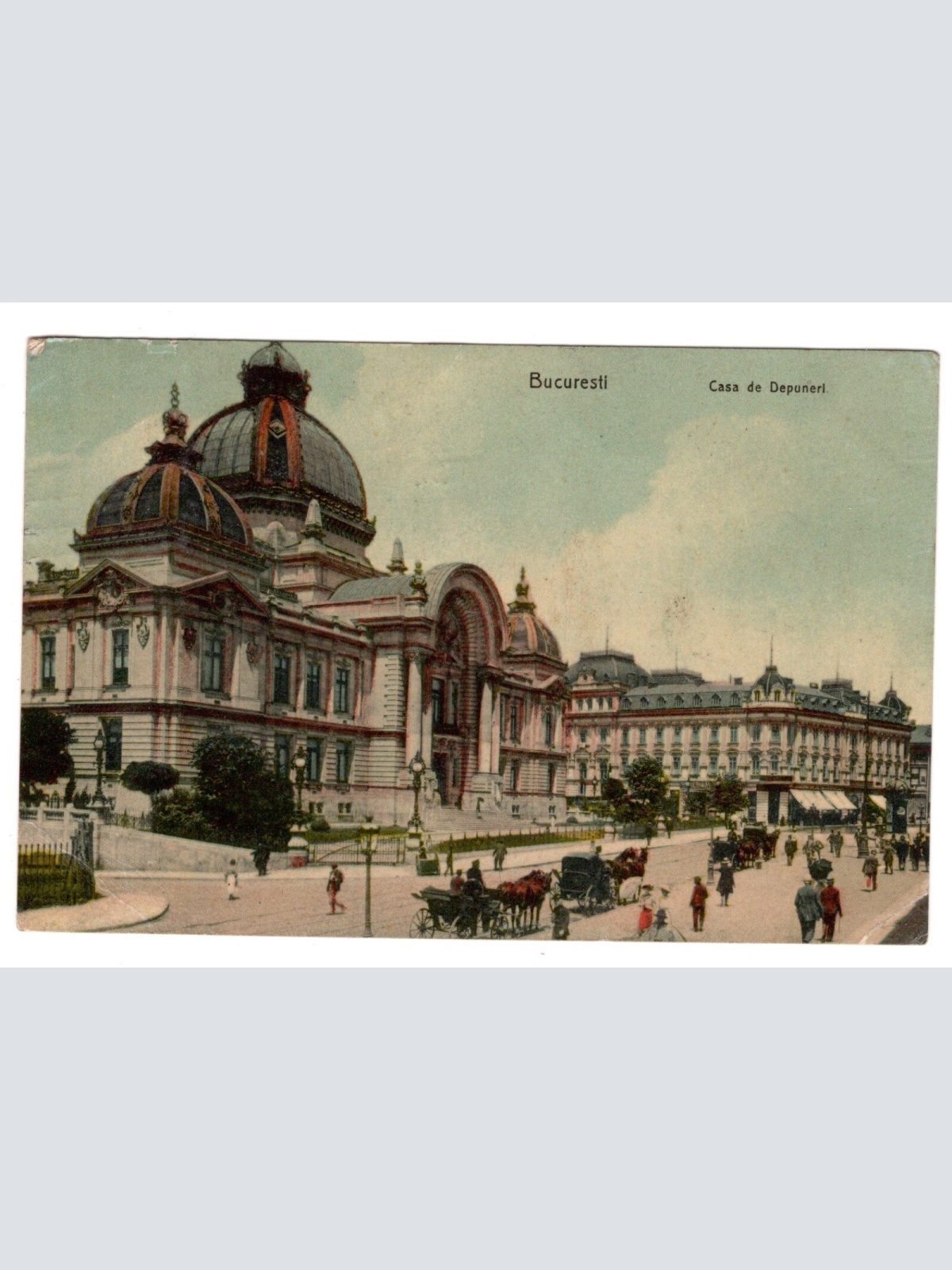 AK, Bucuresti, Casa de Depunerl, Rumänien, Ansichtskarte (S5616)