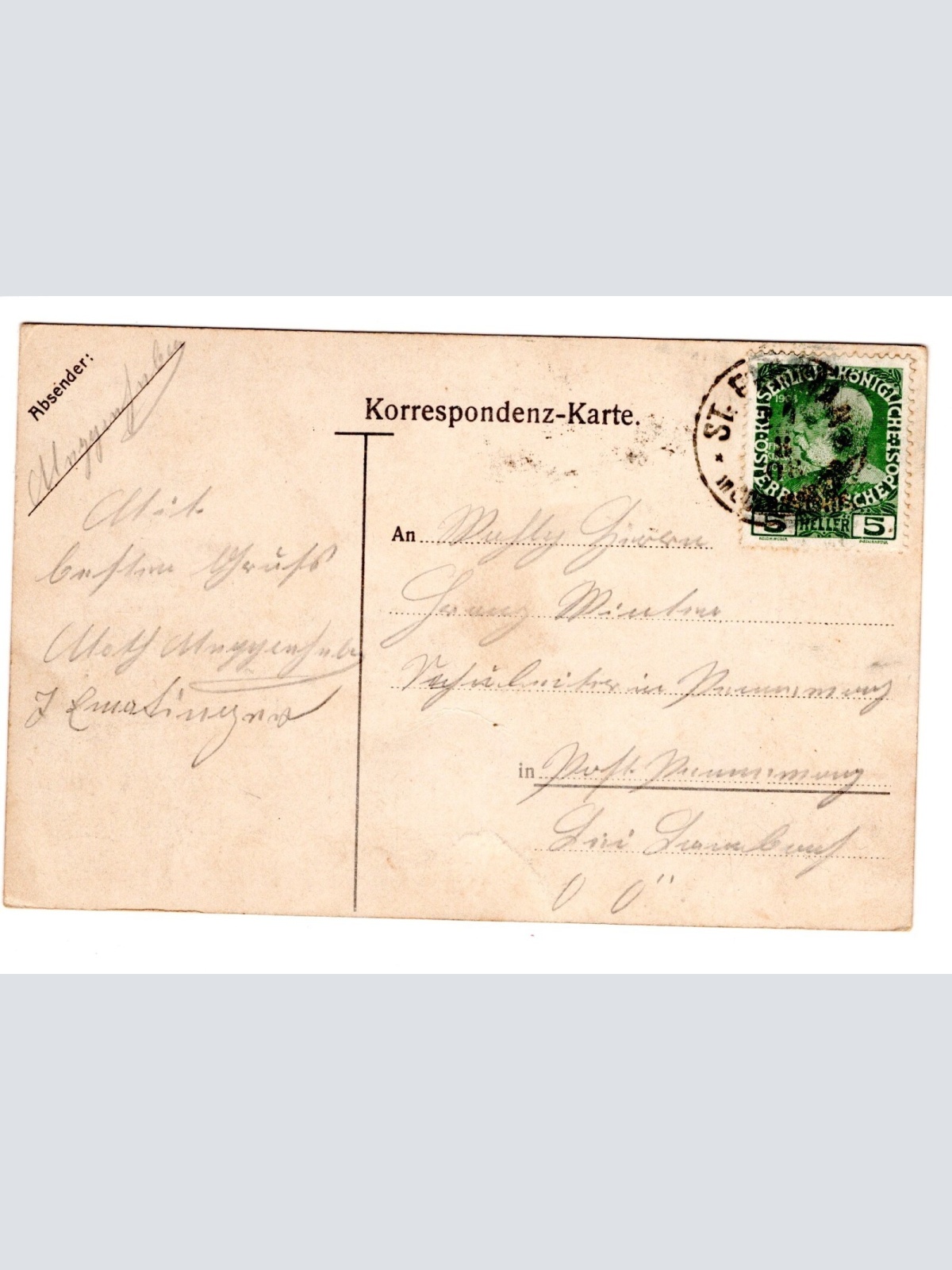 AK, St. Florian, Oberösterreich, Ansichtskarte (S5634)