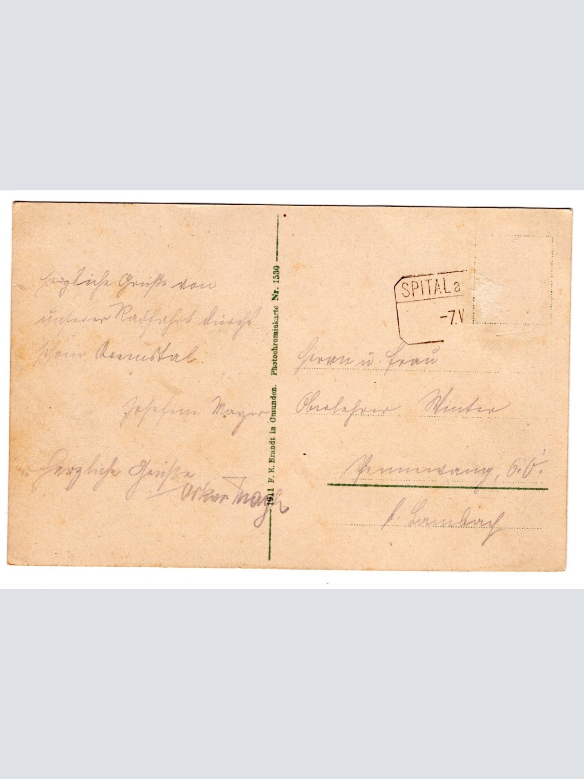 AK, Spital am Pyhrn, Oberösterreich, Ansichtskarte (S5637)