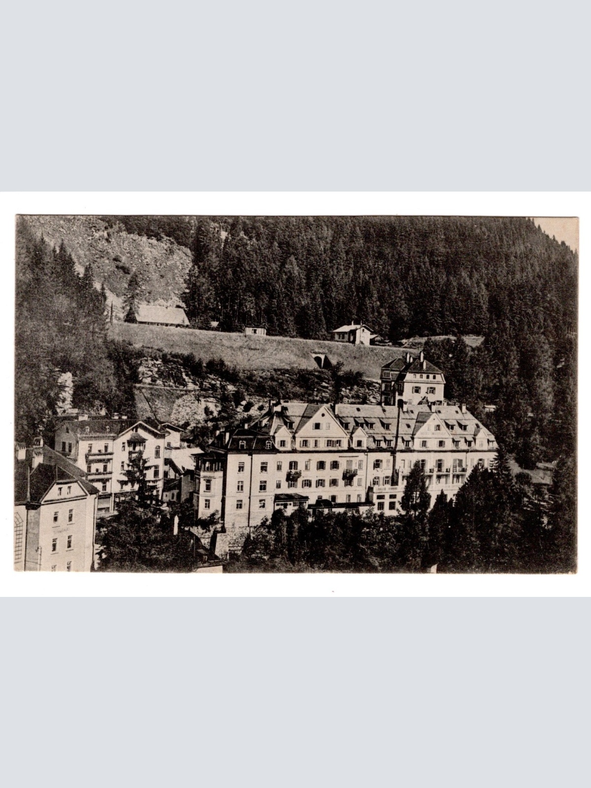 AK, Hotel Bellevue mit Dependance, Ansichtskarte (S5656)