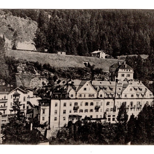AK, Hotel Bellevue mit Dependance, Ansichtskarte (S5656)