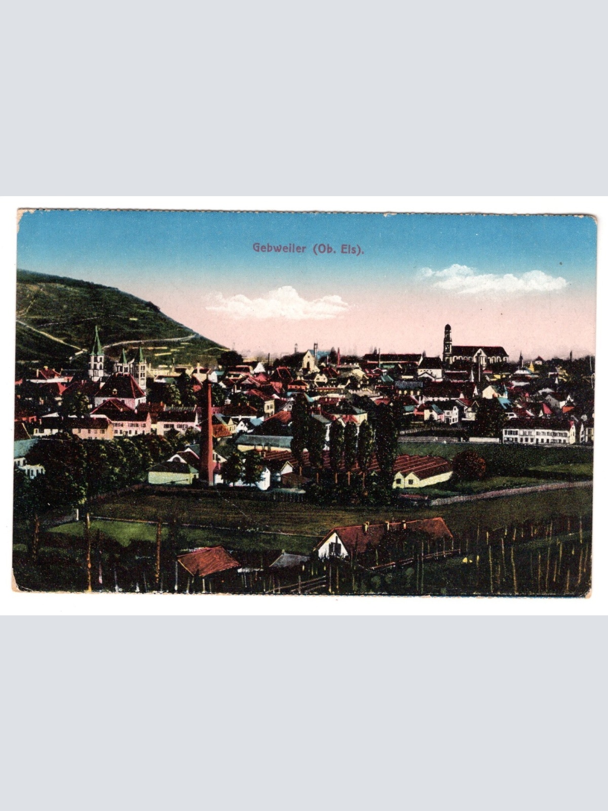 AK, Gebweiler, Frankreich, Ansichtskarte (S5697)