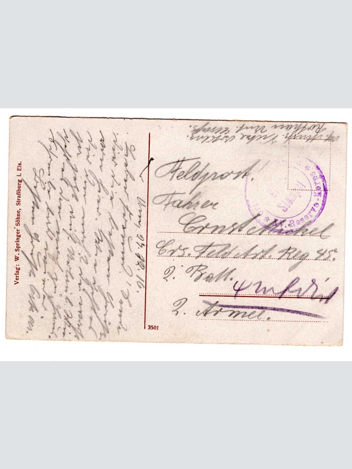 AK, Gebweiler, Frankreich, Ansichtskarte (S5697)