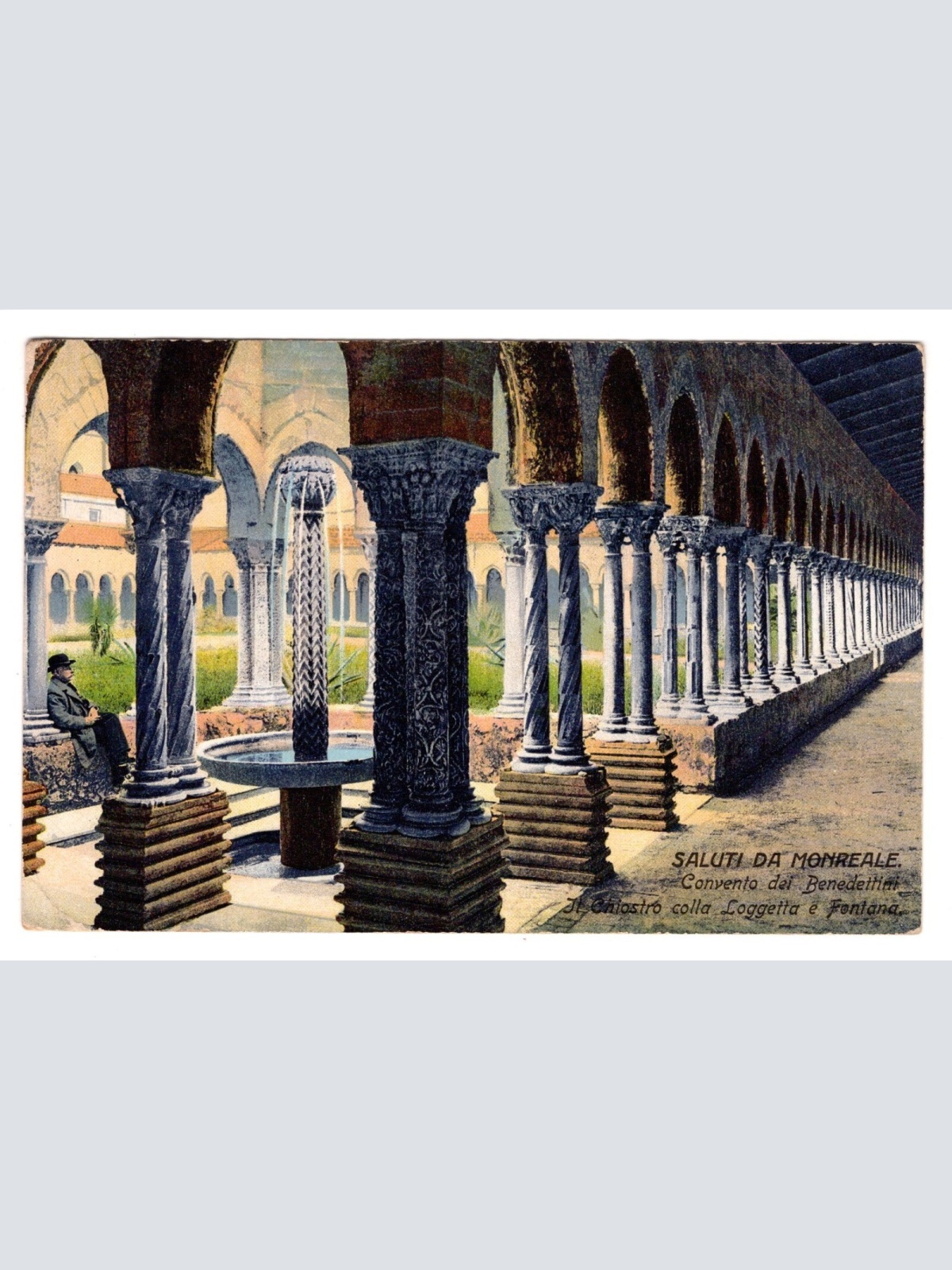 AK, Saluti da Monreale, Italien, Ansichtskarte (S5706)