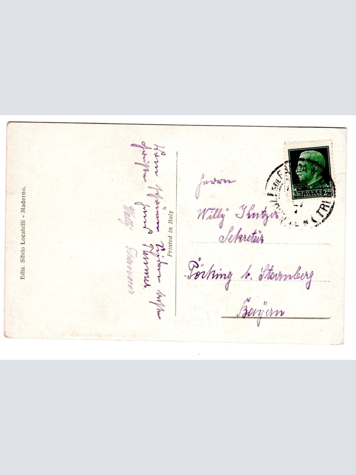 AK, Torbole, Lago di Garda, Italien, Ansichtskarte (S5710)