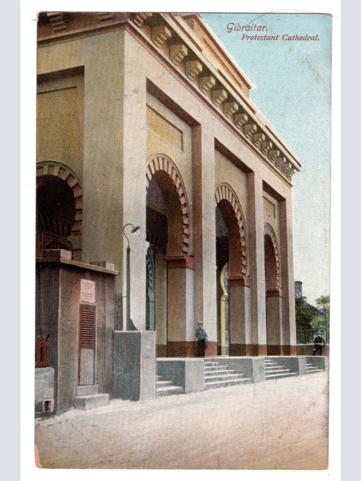 AK, Gibraltar, Protest Cathedral, Ansichtskarte (S5715)