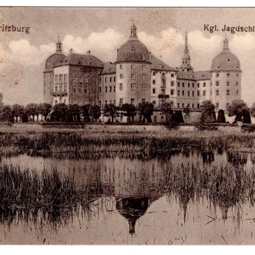 AK, Moritzburg, Kgl. Jagdschloss, Sachsen, Ansichtskarte (S5717)