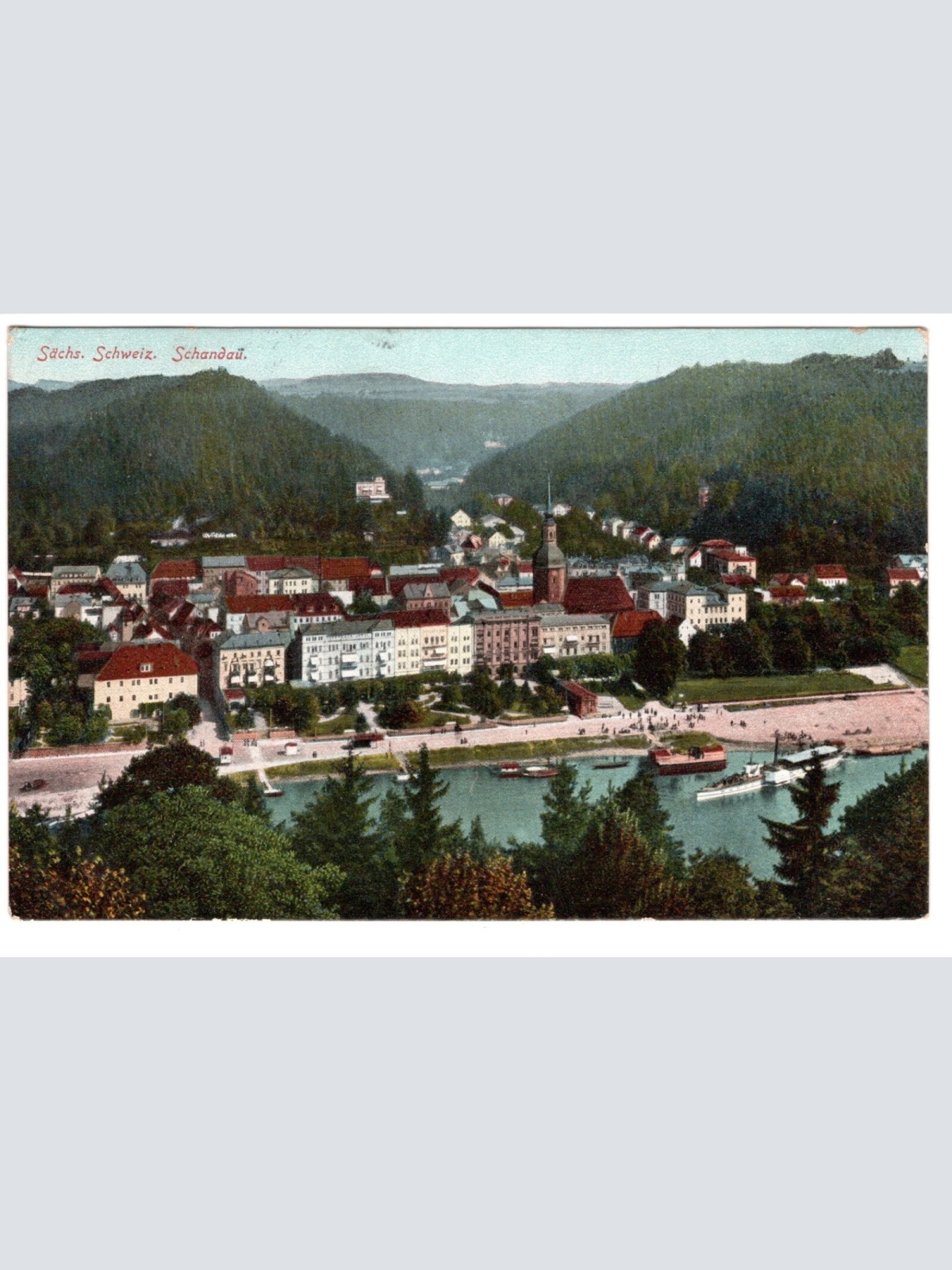 AK, Bad Schandau, Sachsen, Ansichtskarte (S5721)