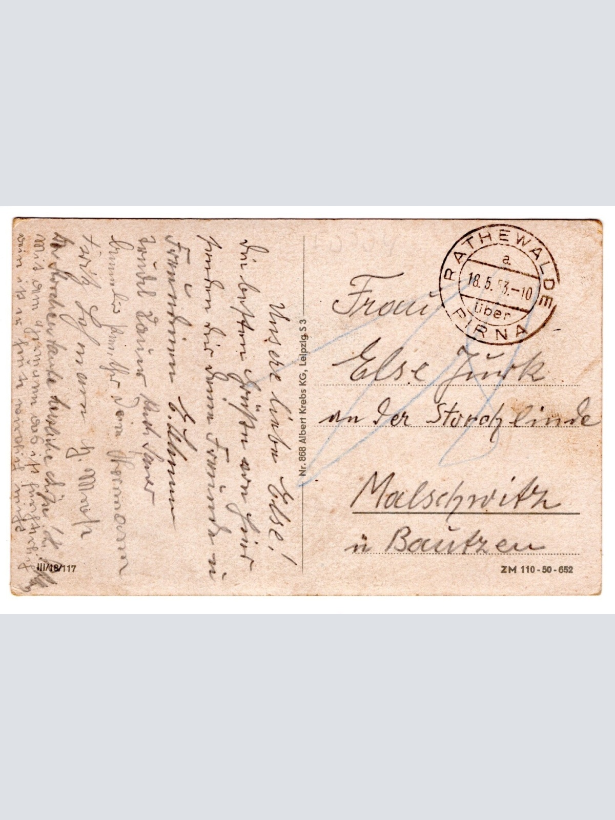 AK, Hohnstein, Sachsen, Ansichtskarte (S5723)