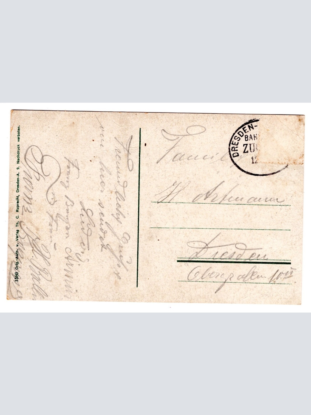 AK, Schandau mit dem Lilienstein, Sachsen, Ansichtskarte (S5733)